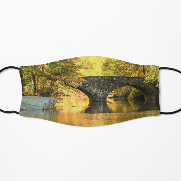 Sunrise at the Stone Bridge Kids Mask