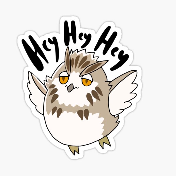 Haikyuu-Bokuto Hey Hey Hey Sticker