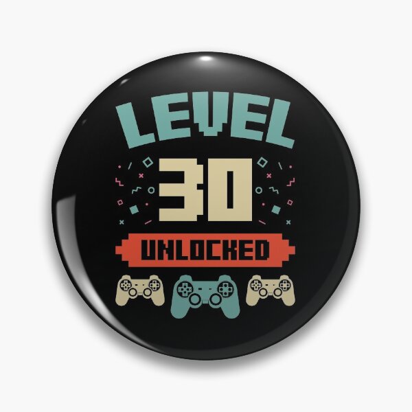 Item preview, Level 30 Unlocked Distressed - 30th Birthday Gift designed and sold by EstelleStar.