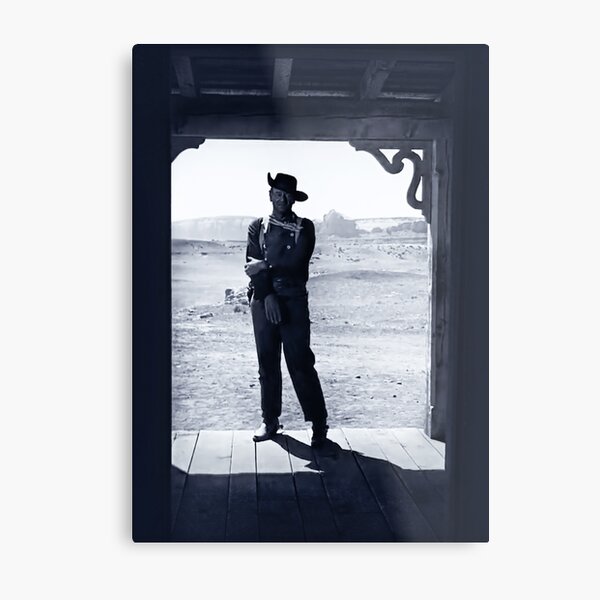 John Wayne in The Searchers Metal Print