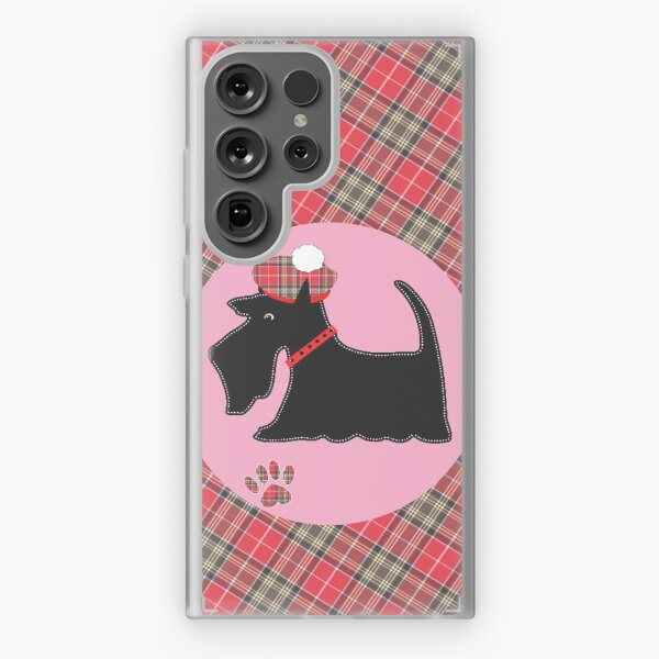 Item preview, Cute Scottie Dog Scotch Terrier Red Tartan Plaid Design designed and sold by Artification.