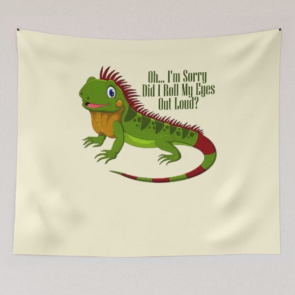 Item preview, Funny Iguana Lizard Reptiles Zoology Herpetologist  designed and sold by TopTeeShop.