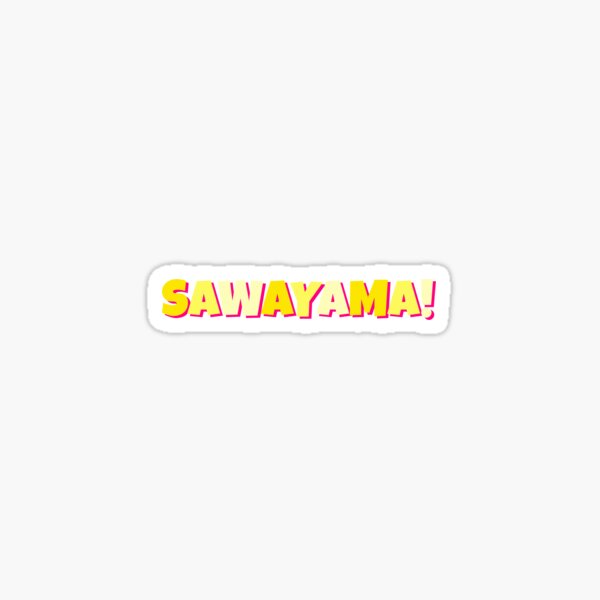 sawayama Sticker