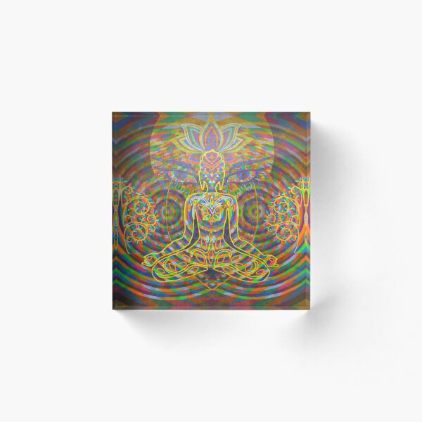 Wisdom Eyes digital - 2016 Acrylic Block
