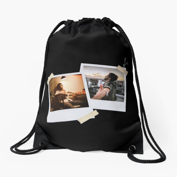 Ruggero Polaroid (Puede) Drawstring Bag