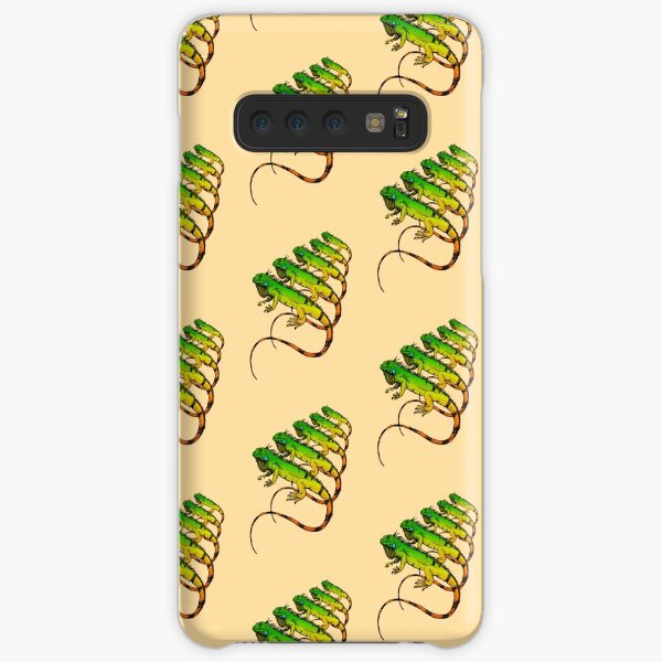 Funny Iguanas Family Lizard Reptiles Zoology Herpetologist Samsung Galaxy Snap Case