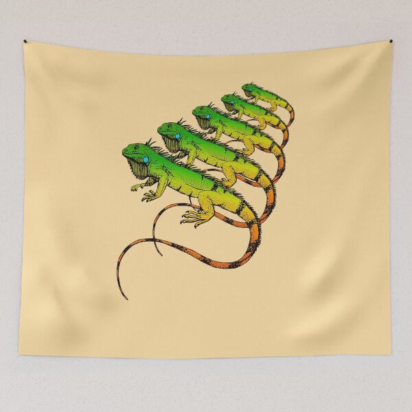 Item preview, Funny Iguanas Family Lizard Reptiles Zoology Herpetologist  designed and sold by TopTeeShop.
