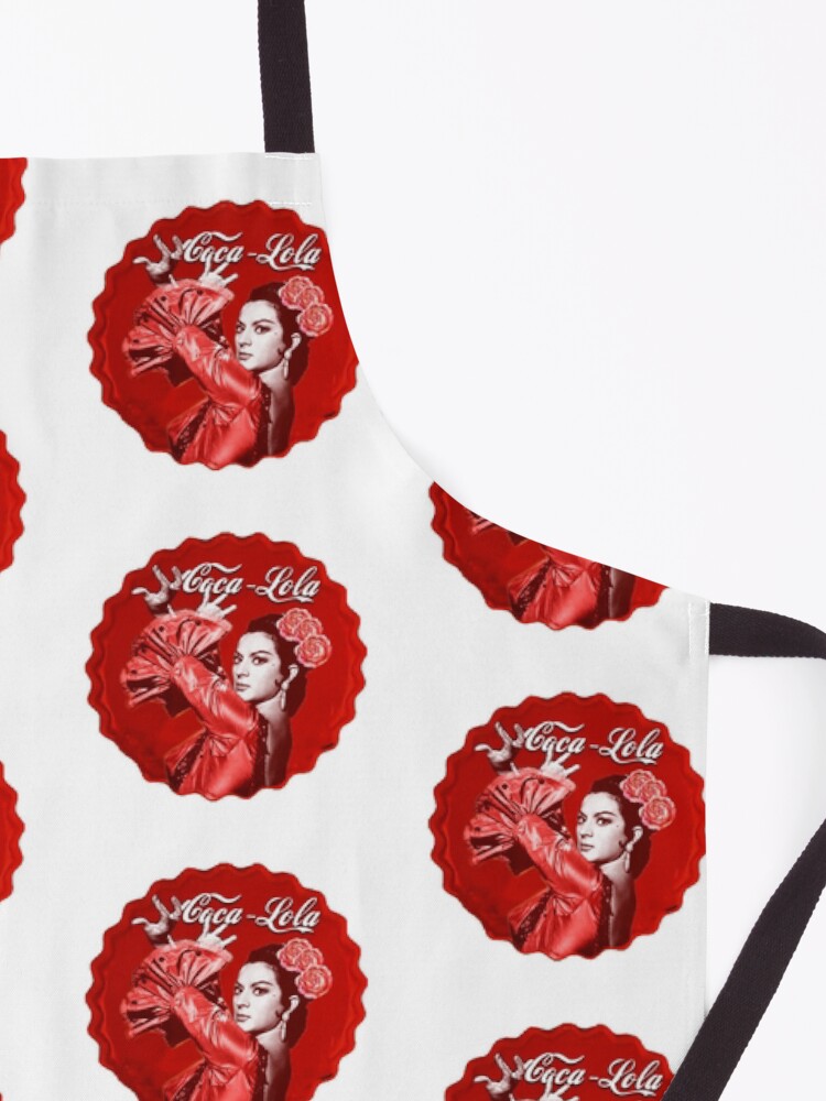 Vista alternativa de Delantal Diseño Chapa Coca-Lola