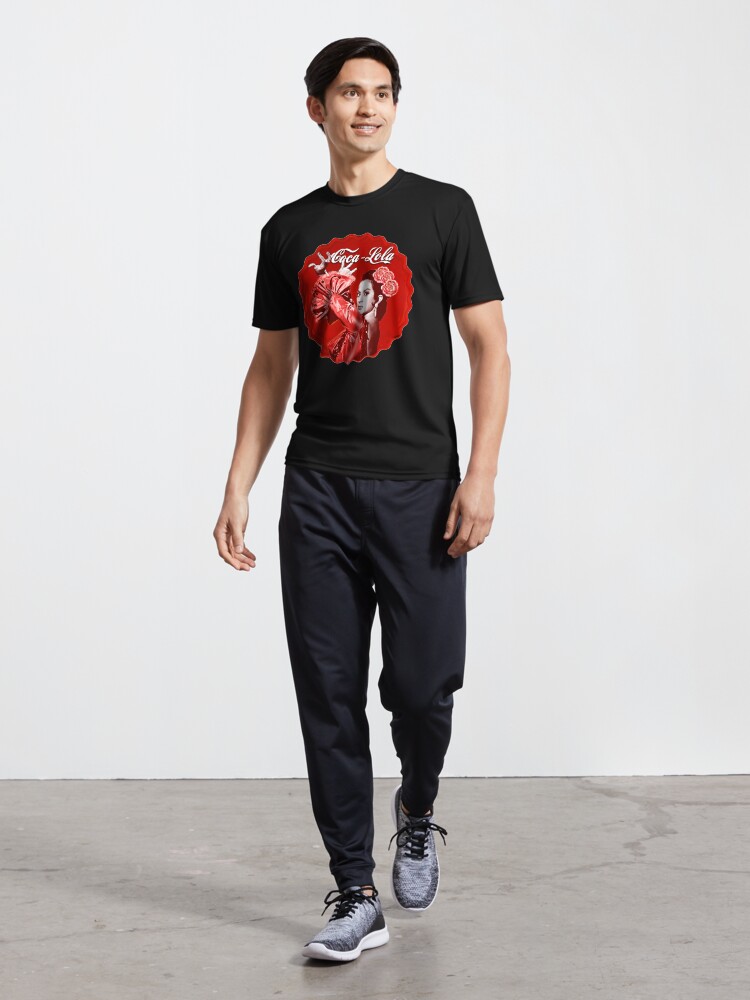 Imagen 5 de 7, Camiseta deportiva con la obra Diseño Chapa Coca-Lola, diseñada y vendida por danimota.