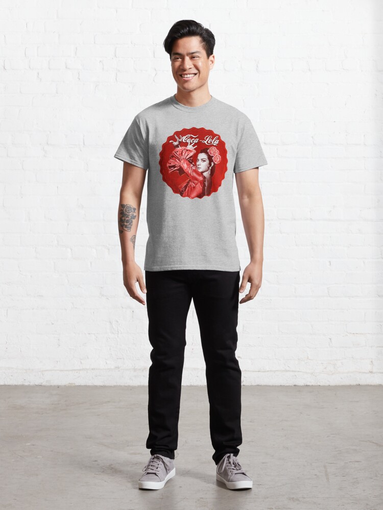 Vista alternativa de Camiseta clásica Diseño Chapa Coca-Lola