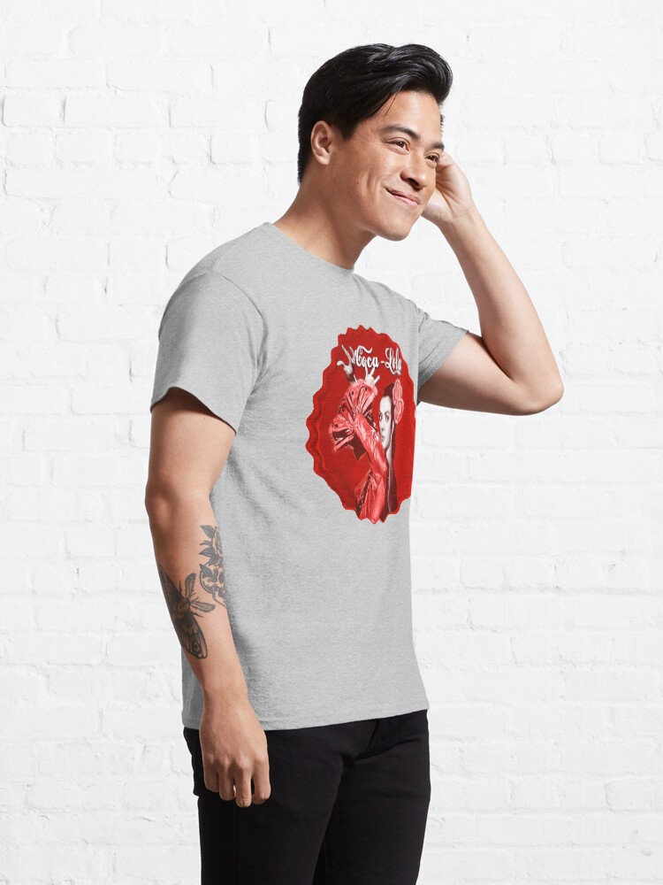 Vista alternativa de Camiseta clásica Diseño Chapa Coca-Lola