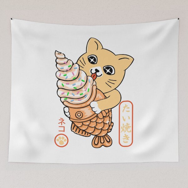 Item preview, Taiyaki Cat Love - v2 designed and sold by predatorart93.