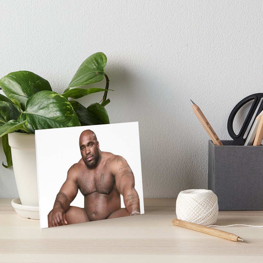 Barry Wood sitting on bed White Background