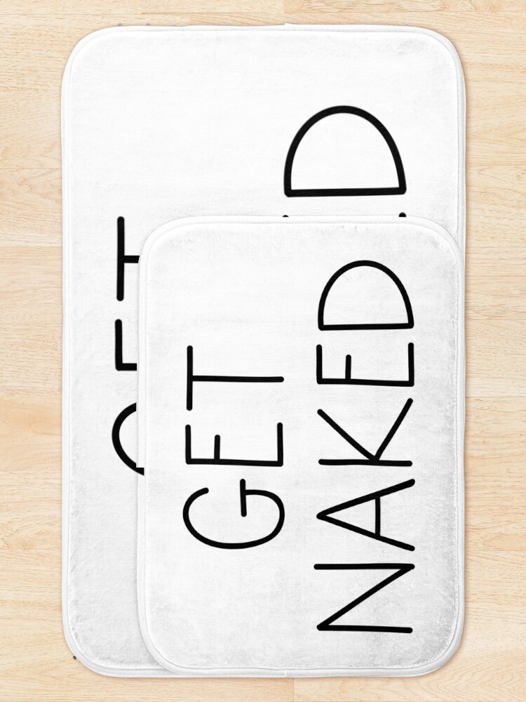 Alternate view of Get Naked White Bath Mat