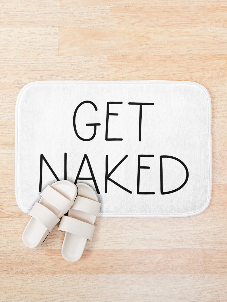 Alternate view of Get Naked White Bath Mat