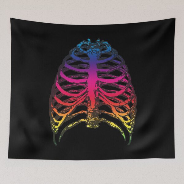 Item preview, Rib cage colorful ribs gift ideabunt3 designed and sold by Argentini.