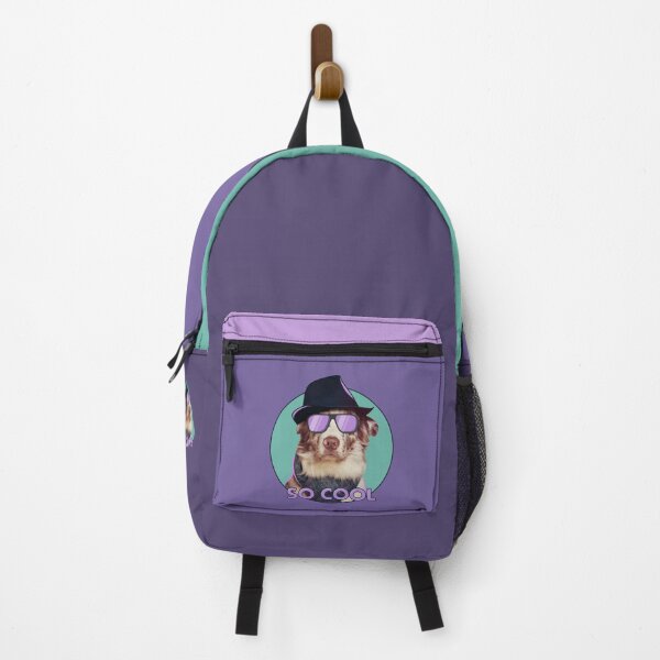 Item preview, The dog in the hat with his purple glasses - So Cool designed and sold by Gillillu.