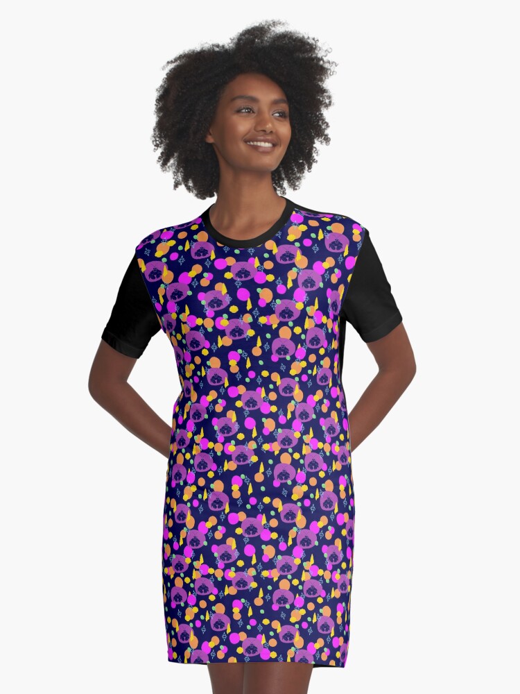 Shiny t shirt store dress