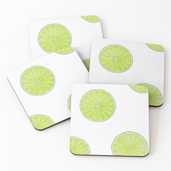Item preview, Juicy Limes - Coloured Pencil Piece designed and sold by MikkiDashDesign.
