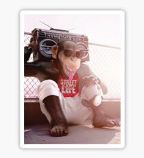Monkey Beat Sticker