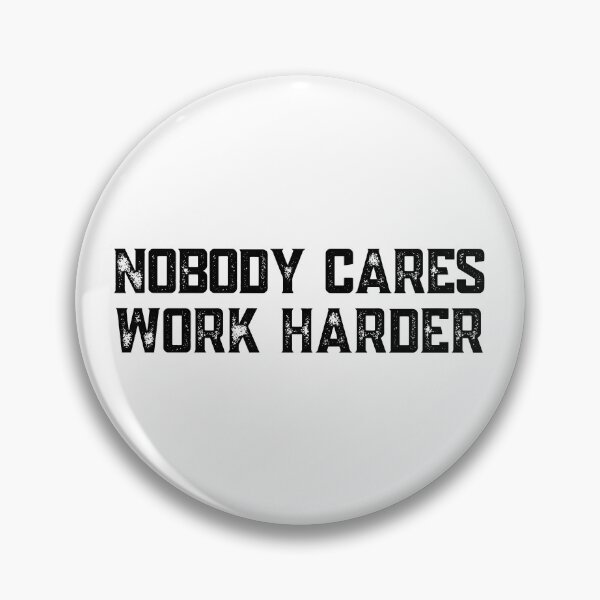 Item preview, Nobody Cares Work Harder Vintage designed and sold by The Little Wood Cottage.