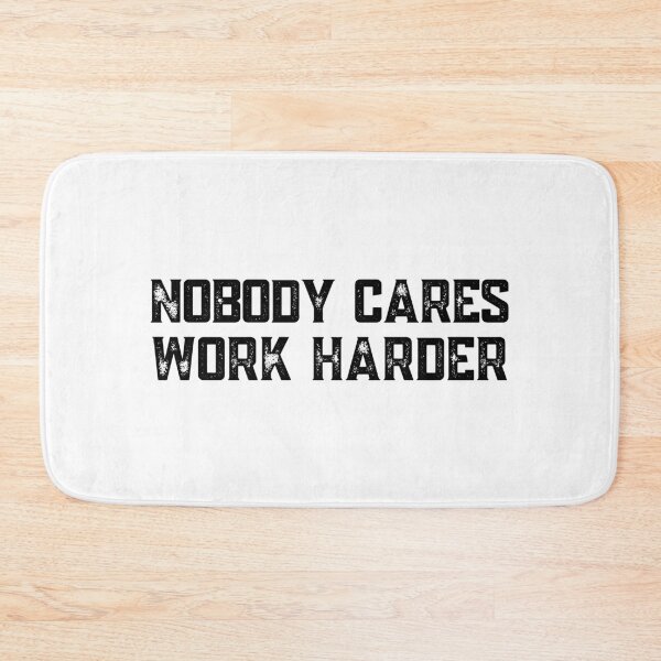 Item preview, Nobody Cares Work Harder Vintage designed and sold by The Little Wood Cottage.