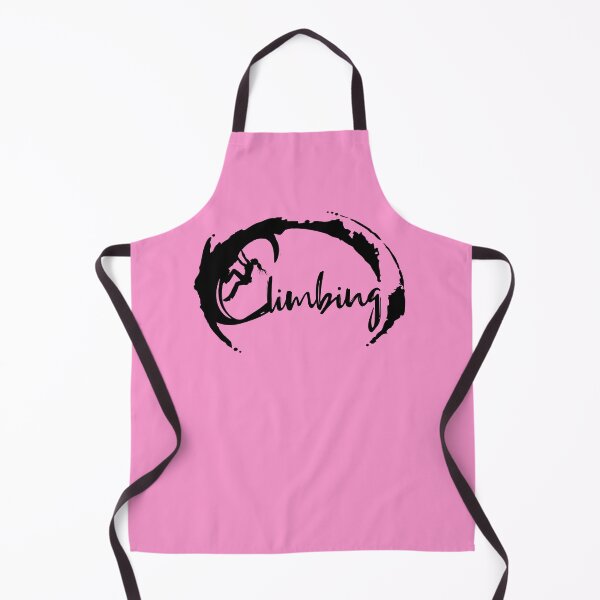 Item preview, Climbing motif lettering with climbing girl climbing gift bouldering designed and sold by MadandMean.