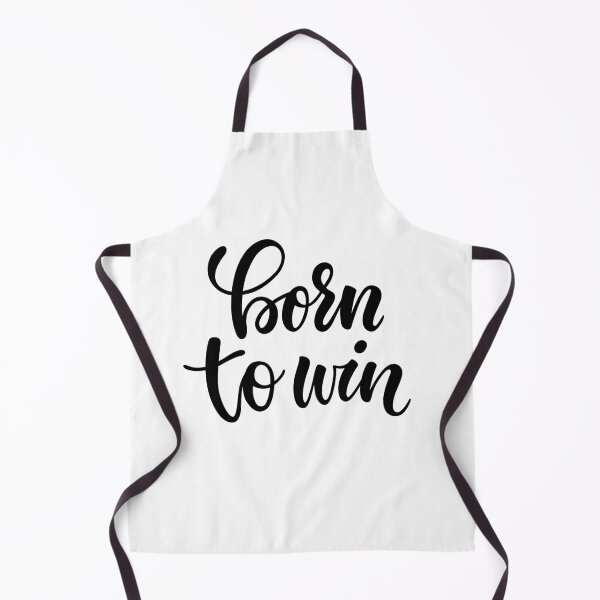 Item preview, lettering poster born to win. Inspirational and motivational quotes, isolated on white background. designed and sold by Yevheniia Hulinska.