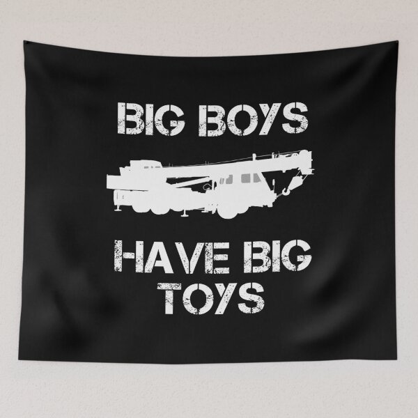 Item preview, Crane BIG BOYS HAVE BIG TOYS crane operator gift designed and sold by Argentini.