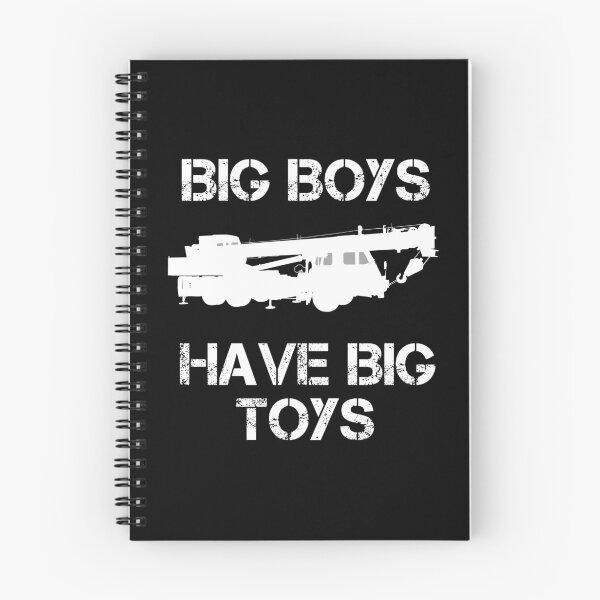 Item preview, Crane BIG BOYS HAVE BIG TOYS crane operator gift designed and sold by Argentini.