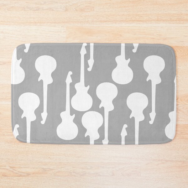 Item preview, Grey Guitars Pattern designed and sold by XOOXOO.