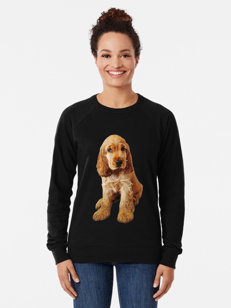 Cocker spaniel sweatshirt cheap