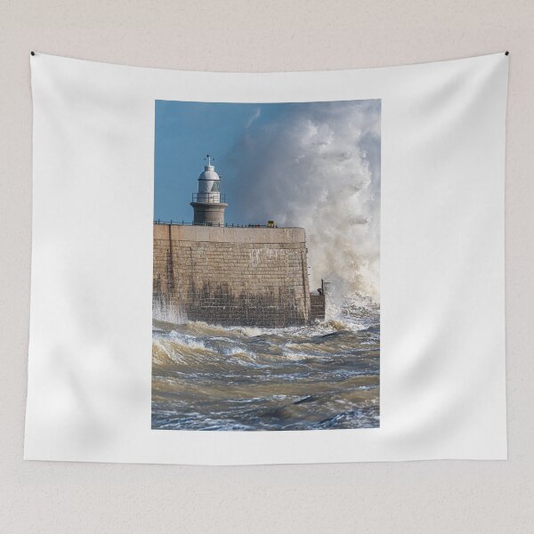 Item preview,  Folkestone Pier Storm  designed and sold by rogerstanger.