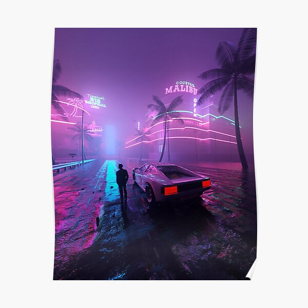 Malibu Nights Poster