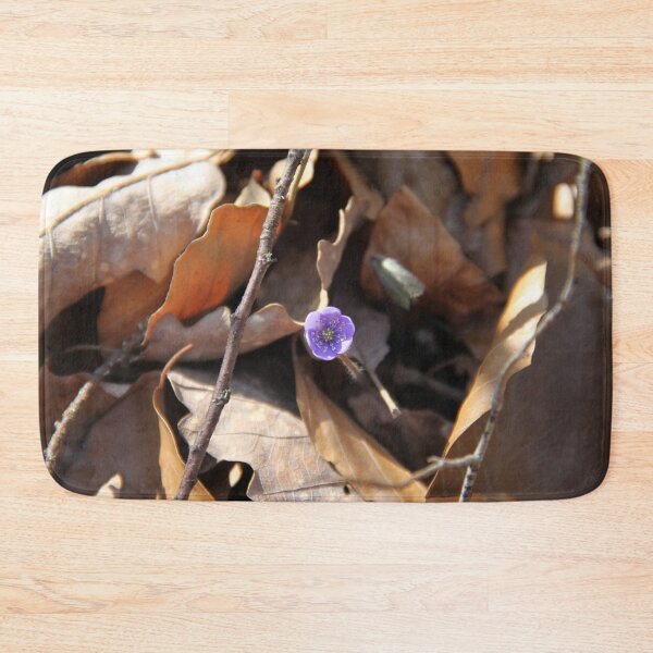 Item preview, Purple wild flower vinca in the forest	 designed and sold by EstelleRossetti.