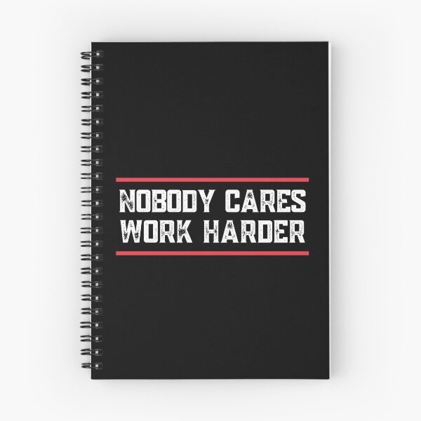 Item preview, Nobody Cares Work Harder Vintage designed and sold by The Little Wood Cottage.
