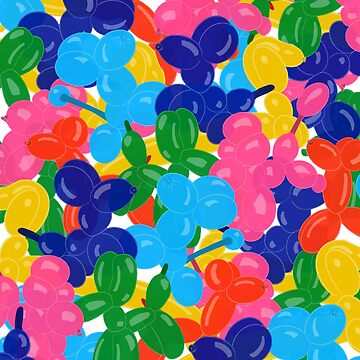 Artwork thumbnail, Balloon Dogapalooza by JenniferMakesIt