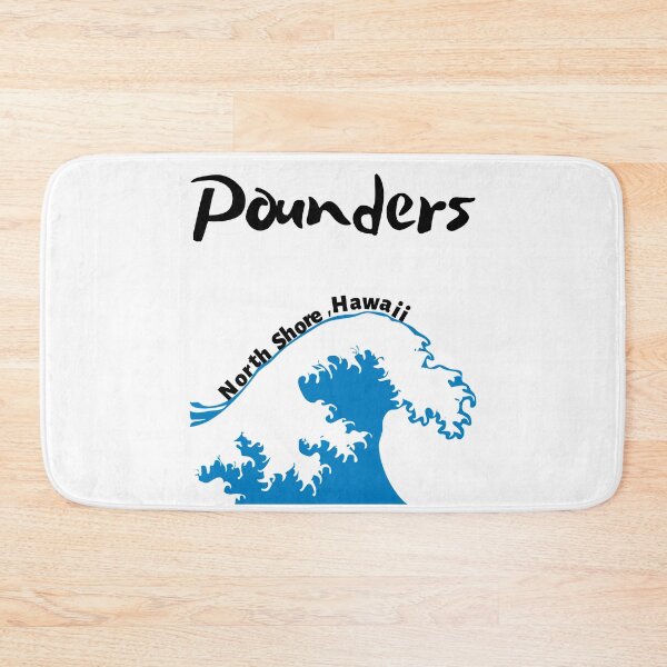 Item preview, Pounders, North Shore, Hawaii designed and sold by PlanetPono.