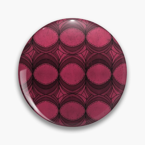Item preview, Geometrical Patched Pattern in Shades of Pink - Worn or Denim Look designed and sold by ckylin.