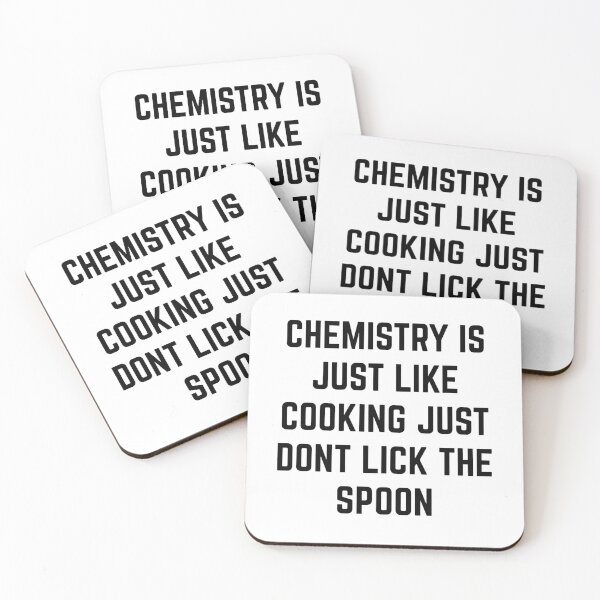 Item preview, Chemistry is just like cooking just don't lick the spoon. simple designed and sold by bumperapparels.