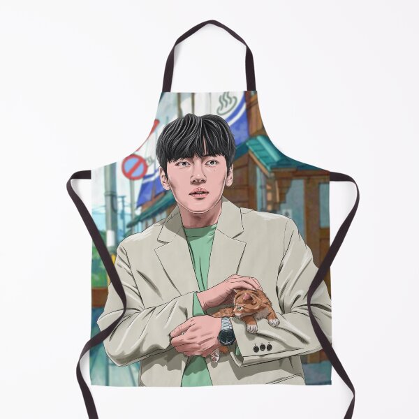 Item preview, Ji Chang Wook with the kitten designed and sold by Kryptonite-Arts.