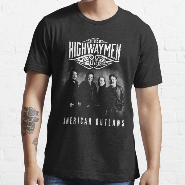 Live The highwaymen american outlaws band 35 years anniversary gift for fans and lovers Essential T-Shirt