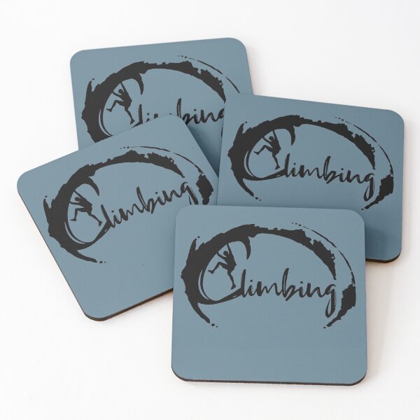 Item preview, Bouldering design with climber climbing gift bouldering gift climbing designed and sold by MadandMean.