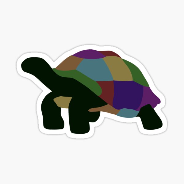 Item preview, Rainbow tortoise designed and sold by GeoCreate.