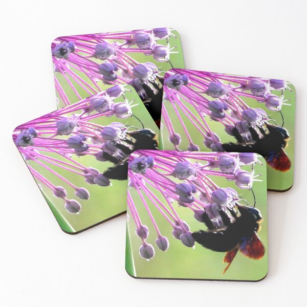 Item preview, Carpenter bee on giant chive designed and sold by angel1.