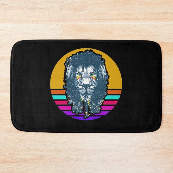 Item preview, Retro Lion Sunset designed and sold by DesignMonster.