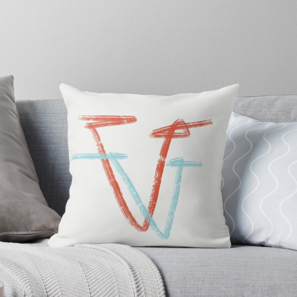 Item preview, Throw Pillow designed and sold by Colors76.