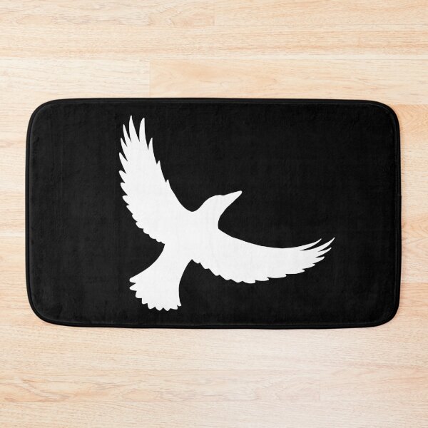 Item preview, Magpie Flight – White on Black designed and sold by ImperfectLife.