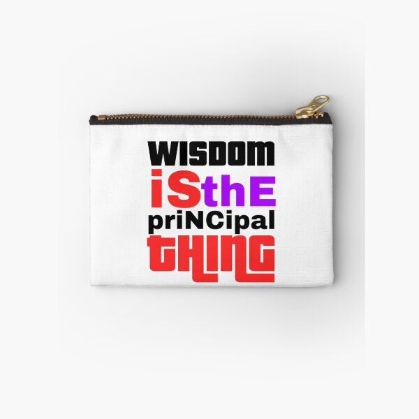 Item preview, Wisdom is the principal thing designed and sold by mabhanzi.