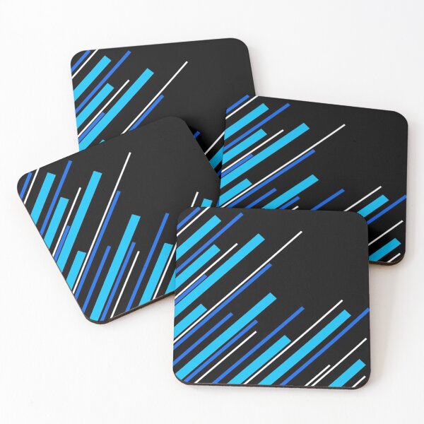 Item preview, Diagonals - Turquoise designed and sold by LAEC-Shop.